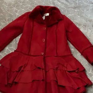 Girl’s faux fur coat